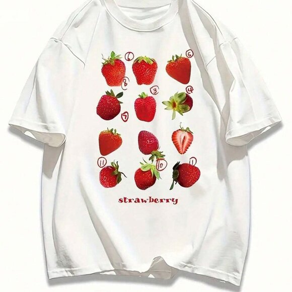 Strawberry T shirt - Picture 1 of 4